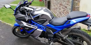 Motorbike stolen from A470 near Brecon