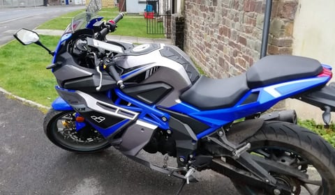 Motorbike stolen from A470 near Brecon
