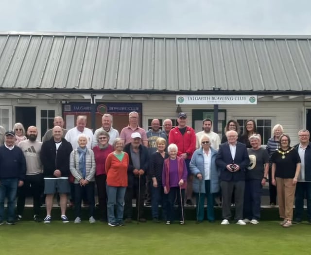 Talgarth Bowling Club launches 105th season in style