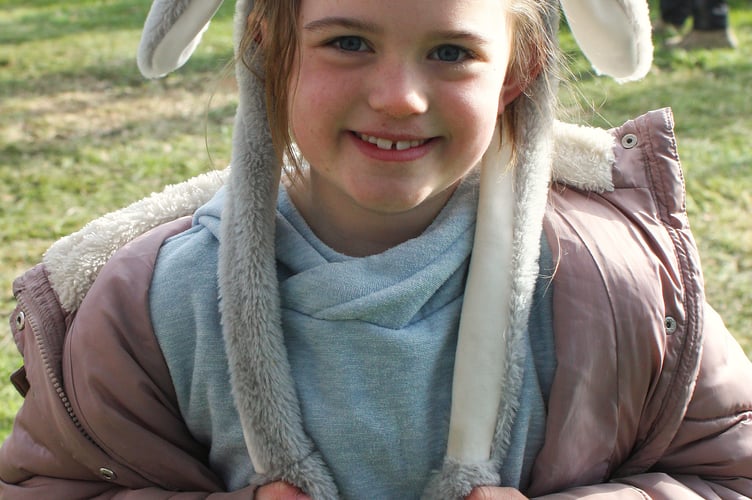 Joining in with the Easter theme was Amy Nicholls