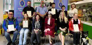 Volunteers celebrated at Powys events