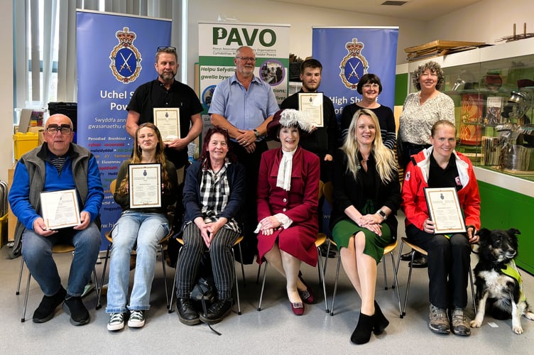 The 'Volunteering in Powys' event in Brecon