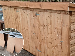 Watton Allotments improve accessibility with new storage