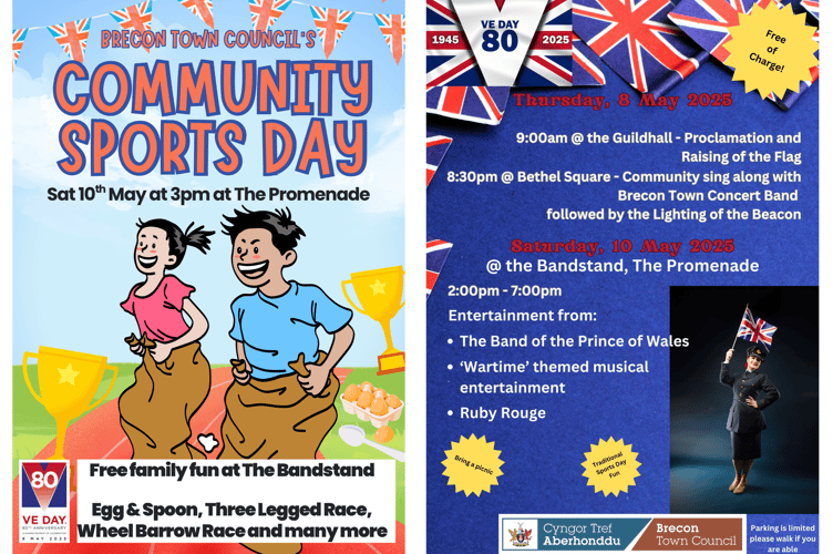 Some of the events taking place in Brecon