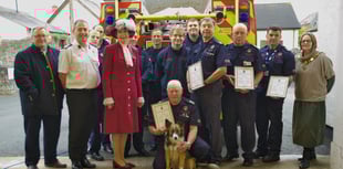 ‘The best of us’: Firefighters honoured for decades of dedication