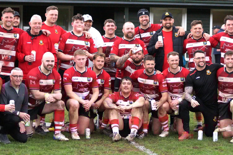 The Brecon RFC squad