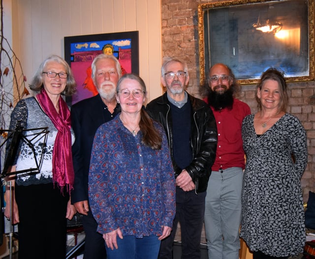 Poetry and music night delights at Bradleys