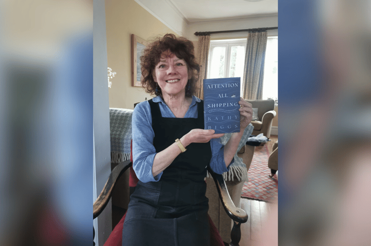 Llanwrtyd Wells-based author Kathy Biggs is gearing up to release her new book, titled Attention All Shipping, a tender, hopeful novel about losing and finding family. 