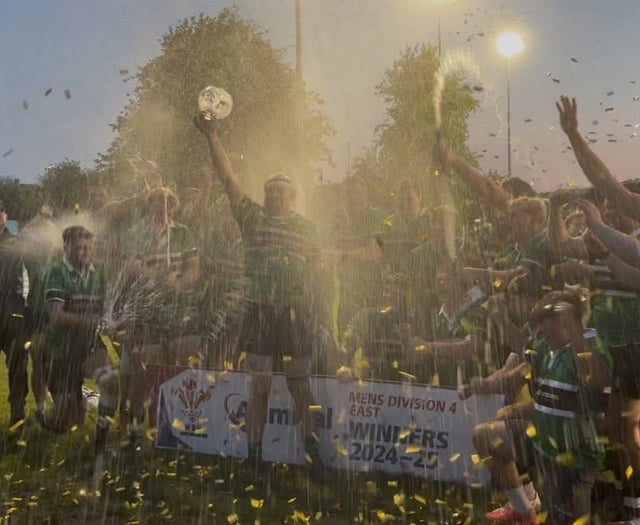 Unbeaten Gwernyfed end league season in style