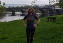 Helen's half marathon raises £800 for charity