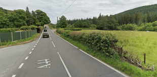 Motorcyclist dies after collision with van in Mid Wales