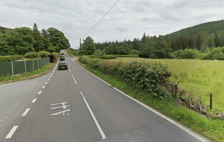 The crash took place on the A44 at Sweet Lamb