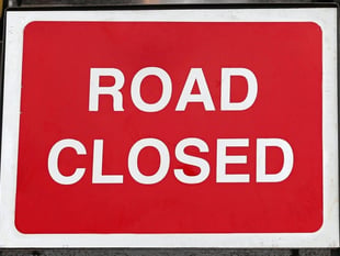 A470 closed at Felinfach due to vehicle fire
