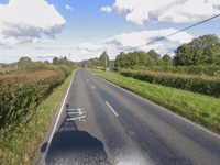 Man dies following A44 crash between van and lorry