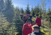 Busy weekend for mountain rescue team