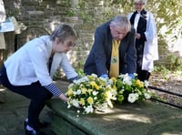 17th century poet honoured at memorial service