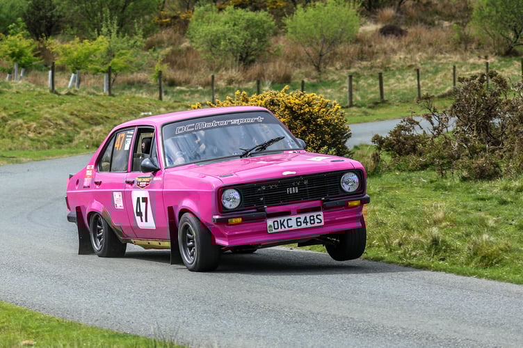 After a spirited drive, Bleddyn Thomas' and and Sam Wellers' event came to an abrupt end on the penultimate stage