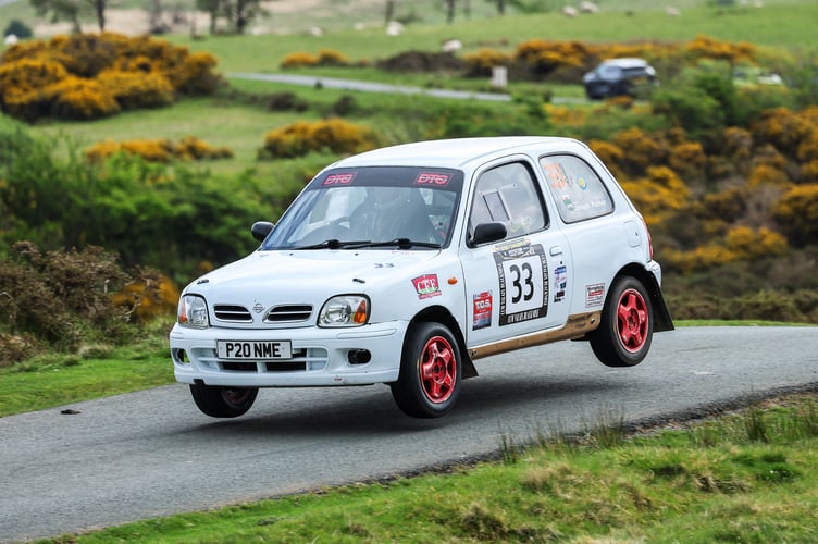 It was another polished performance from Joseph Palmer and Steve McPhee, who comfortably won their class in their Micra