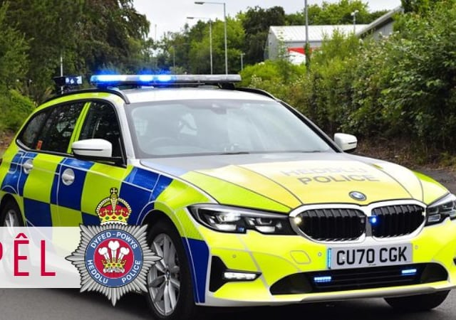 Police investigate car theft near Elan Valley