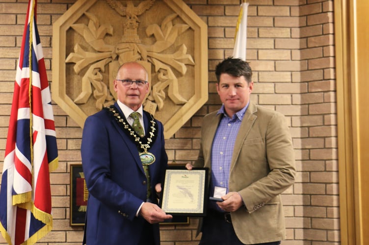 Rhayader motor and light car club was recognised with an award