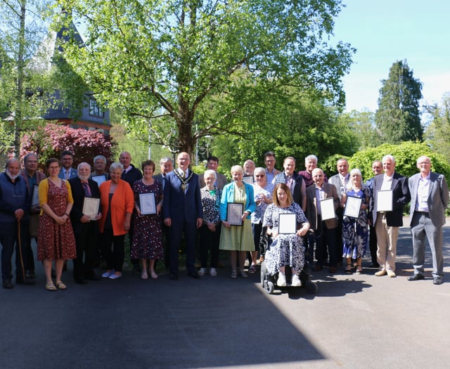 IN PICTURES: Silver Kite awards go to local heroes in Powys