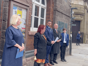 WATCH: Brecon marks VE Day 80 with proclamation and flag raising
