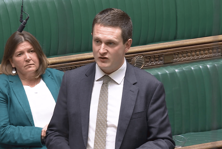 MP David Chadwick speaking in the House of Commons
