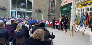 School pupils and town councillor perform poetry pieces for VE Day