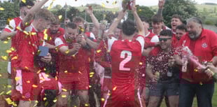 Knighton celebrate title but lose unbeaten run