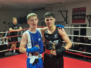 Impressive debut victory for young Brecon boxer 