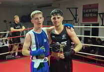 Impressive debut victory for young Brecon boxer