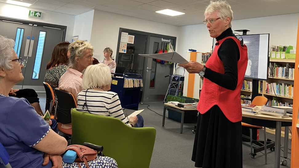 Author launches trilogy with talk at Hay Library | brecon-radnor.co.uk