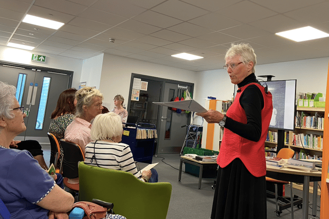 Author launches trilogy with talk at Hay Library