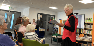 Author launches trilogy with talk at Hay Library