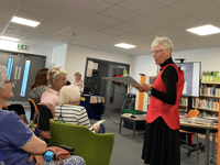 Author launches trilogy with talk at Hay Library