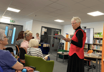 Author launches trilogy with talk at Hay Library