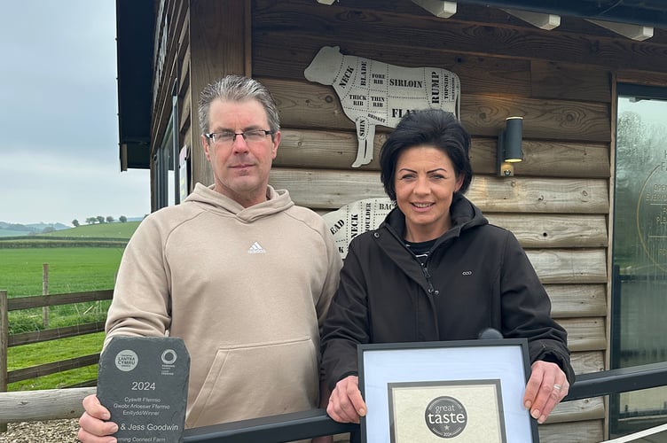 John and Jess Goodwin have developed their small-scale meat box business into a successful ‘self-service’ farm shop