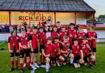Talgarth under-14s celebrate historic double in debut season