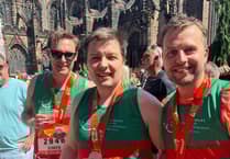 Brecon dad to run half marathon for air ambulance