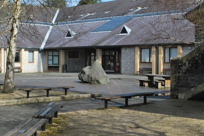 Ysgol Calon Cymru’s Builth Wells campus, where the new Welsh-medium all-age school is proposed to be based