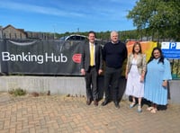 Temporary banking hub opens in Ystradgynlais