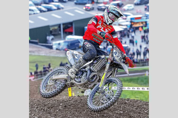 Conrad Mewse will be hoping to defend his Welsh Open Motocross title