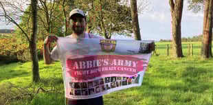 Dad walks 177 miles for children’s cancer charity