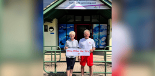 Pam’s sponsored swim backs Wales walking football