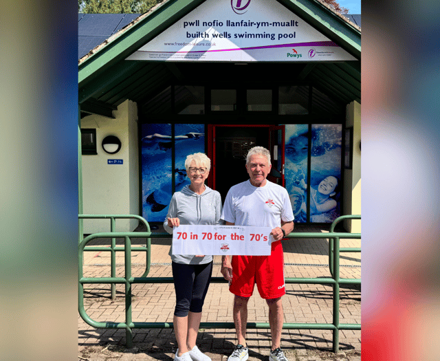 Pam’s sponsored swim backs Wales walking football