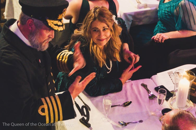 Titanic dining experience