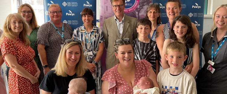 More than 250 Powys venues have joined the Breastfeeding Welcome Scheme