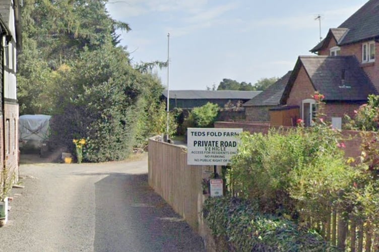 Known locally as Fold Farm Lane in Presteigne, an order has been agreed to turn the route into a public path
