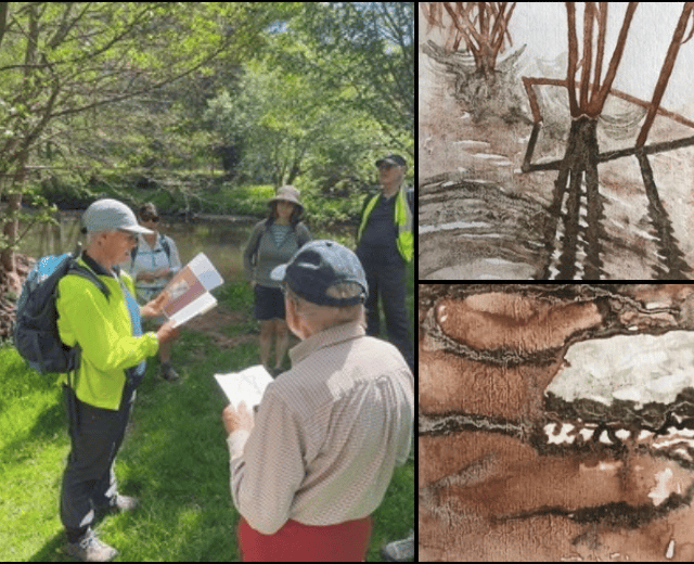 Artist launches River Wye tributary book