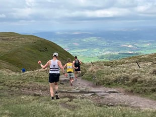 Ben hits the heights taking Talgarth Fell Run title
